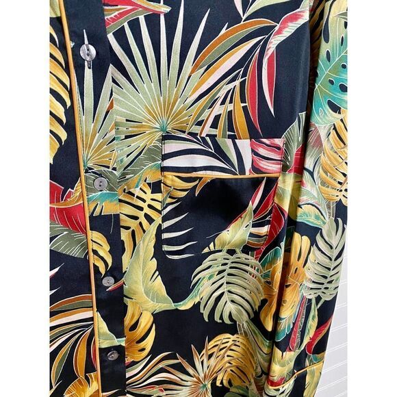 Peterysn Savani Ravello Satin Button Down Blouse Women's Size XS NWT - Picture 3 of 10